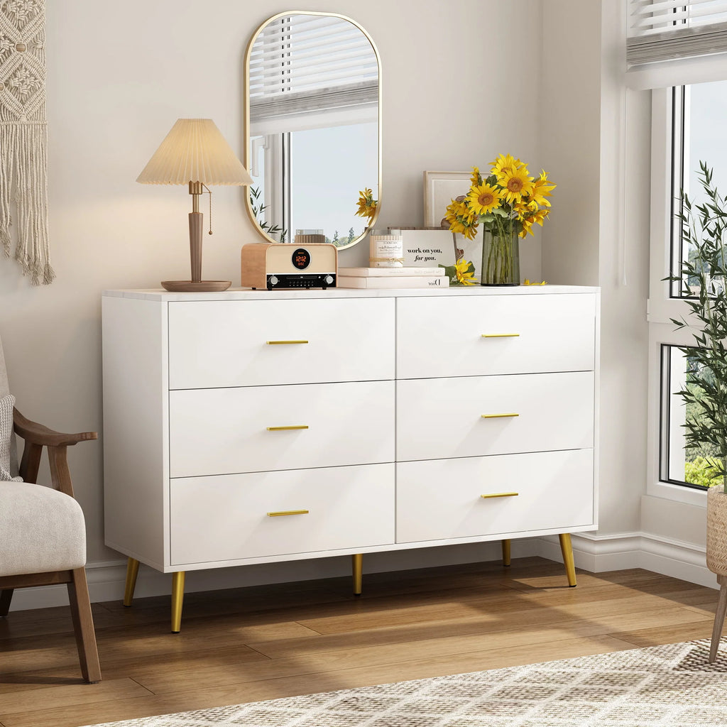 Black 3 Drawer Wood Dresser J577