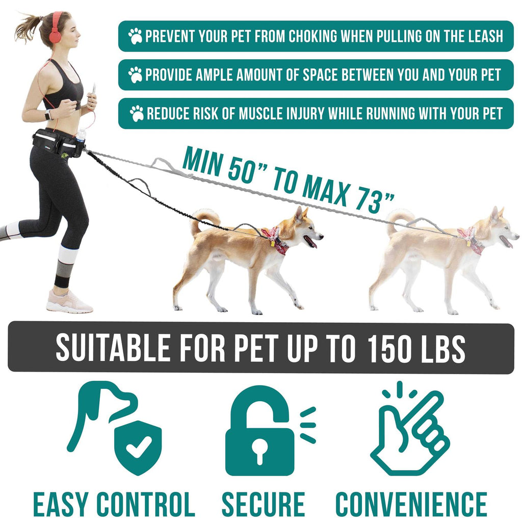 Hands Free Dog Leash Belt Bag E5962