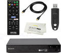 Blu-ray Disc Player with Built-in Wi-Fi and HDMI Cable with Ultra USB Flash Drive 64GB L759977