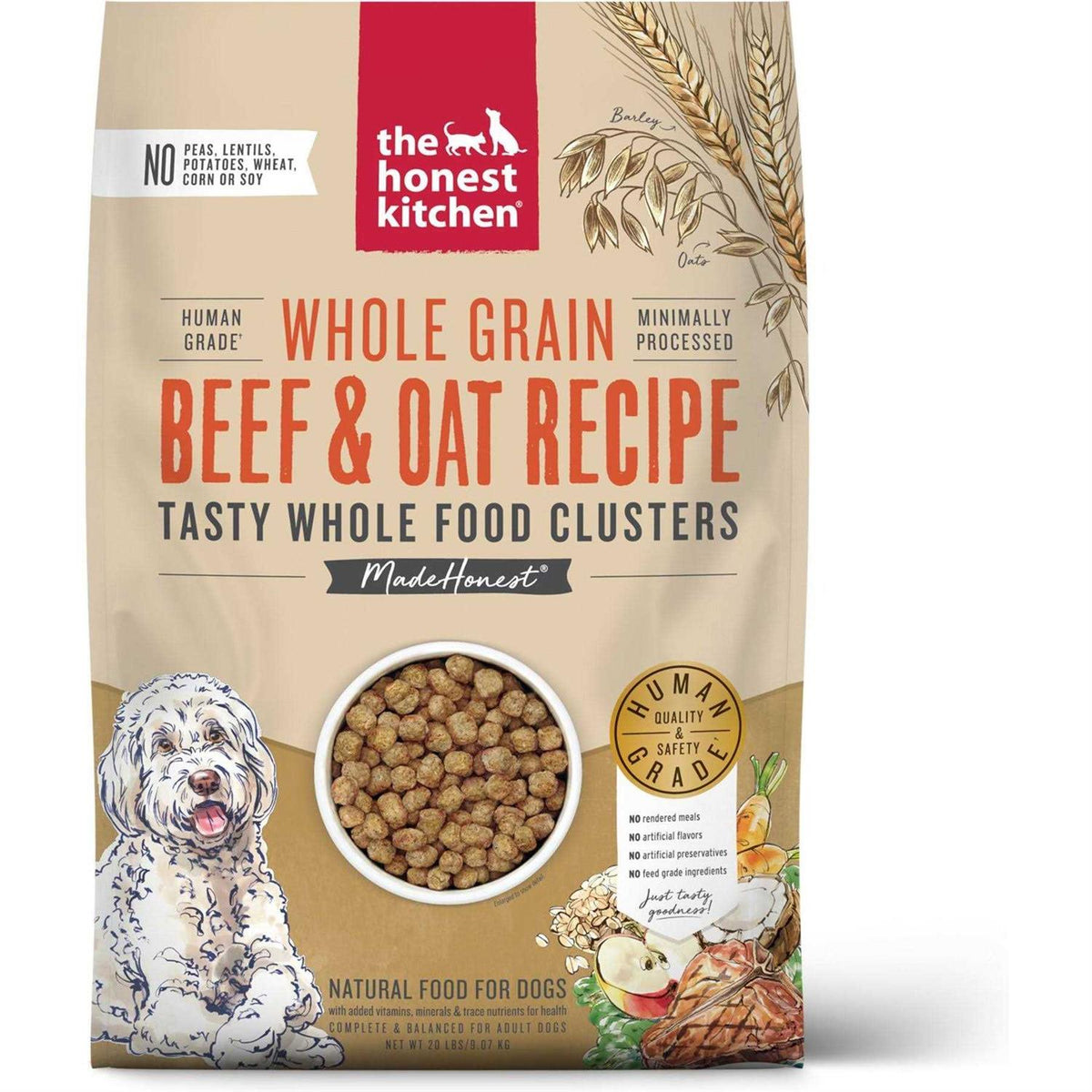 Grain Free Whole Food Clusters Dog Food V368