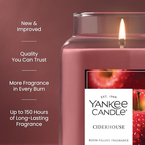 Sugared Cinnamon Apple Scented Candle, 22oz Large Jar X35958
