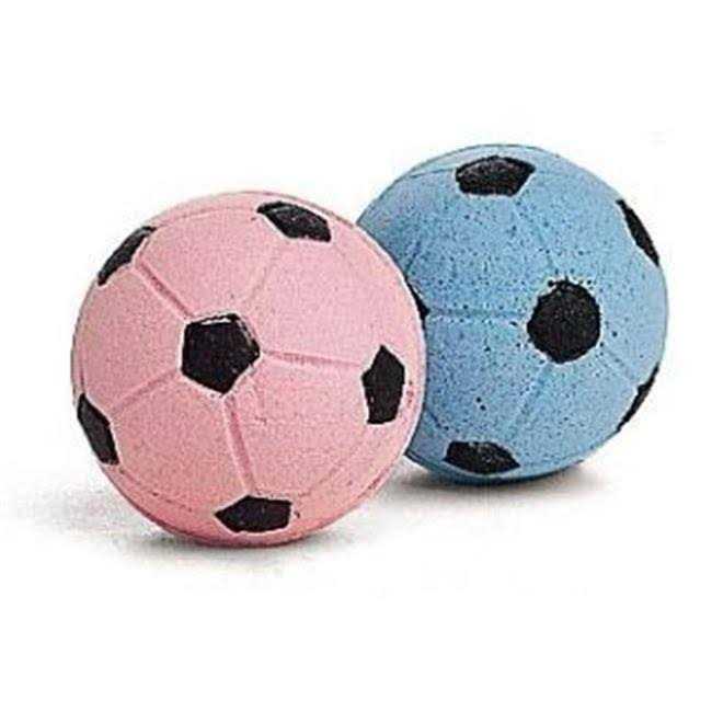 Sponge Soccer Balls Cat Toy M694