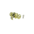 Polished Brass Keyed Entry Lockset 6 Way Latch Case of 3 K98718
