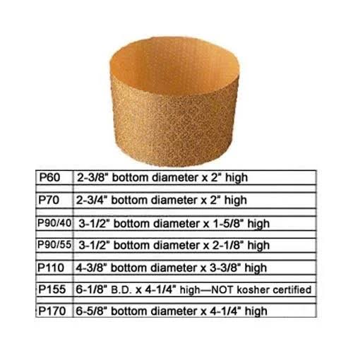 Disposable Paper Baking Mold R47160