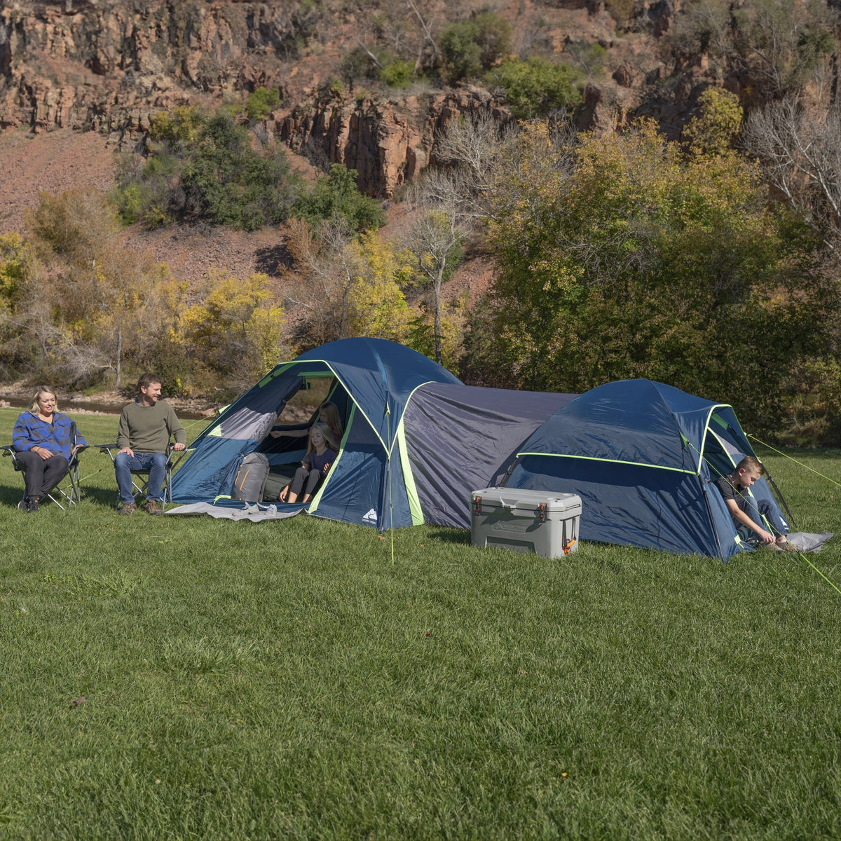 8 Person Dual Dome Tent T55773