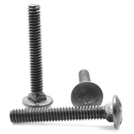 5/8 inch-11 x 6 1/2 inch Coarse Thread A307 Grade A Carriage Bolt Low Carbon Steel Plain Finish Pk 45 R611770