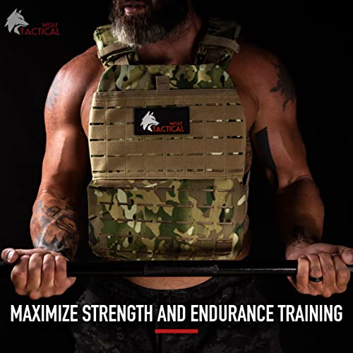 Weighted Vest and Weight Vest Plates Black 14.5lbs I6838