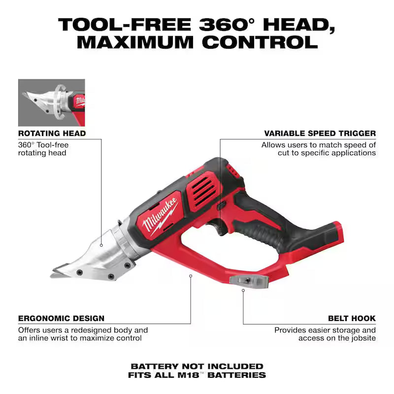 18-Volt Cordless Metal Shear L46510