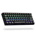 60% Mechanical Keyboard Wireless/Wired RGB Gateron Red Black U800703