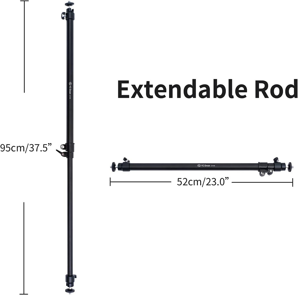 Camera Slider Support Arm Adjustable Length 23”-37.5” Pack-2 Z760