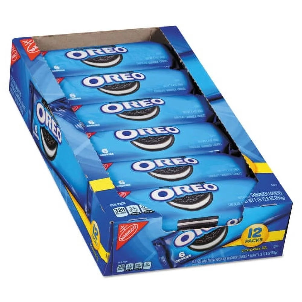 2.4 oz Chocolate Cookies, 12 Packs/Box N82065