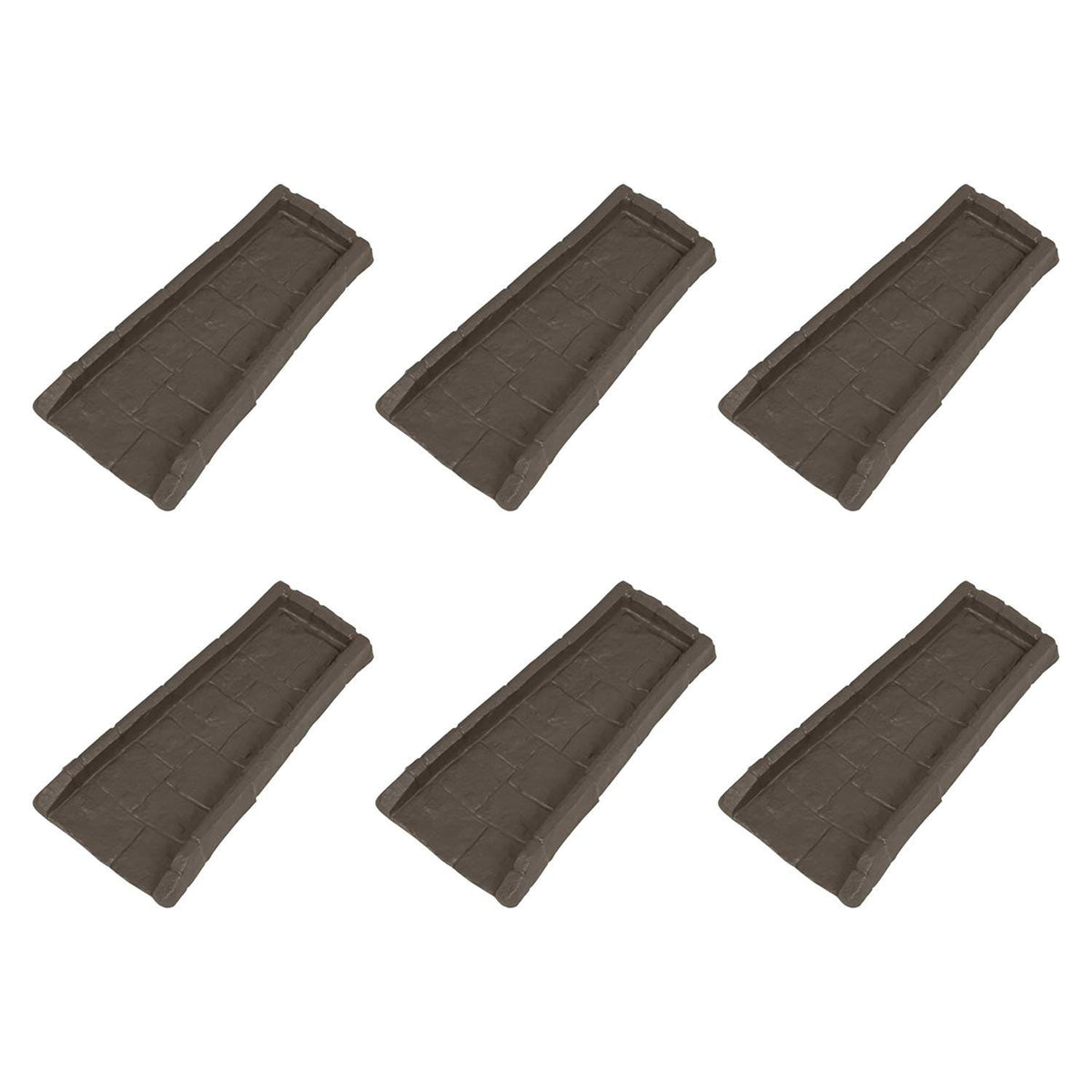 6 Pack Rain Gutter Downspout Splash BLOCK F7606