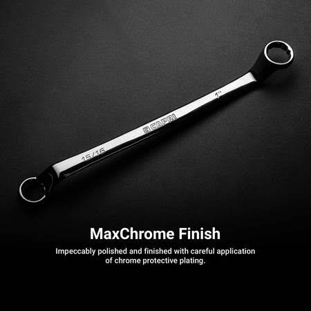 7-Piece SAE Double Box End Wrench Set with Tray W942