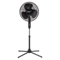 16” Oscillating Pedestal Fan, 3-speed, Adjustable Height and Tilt, Black P26596