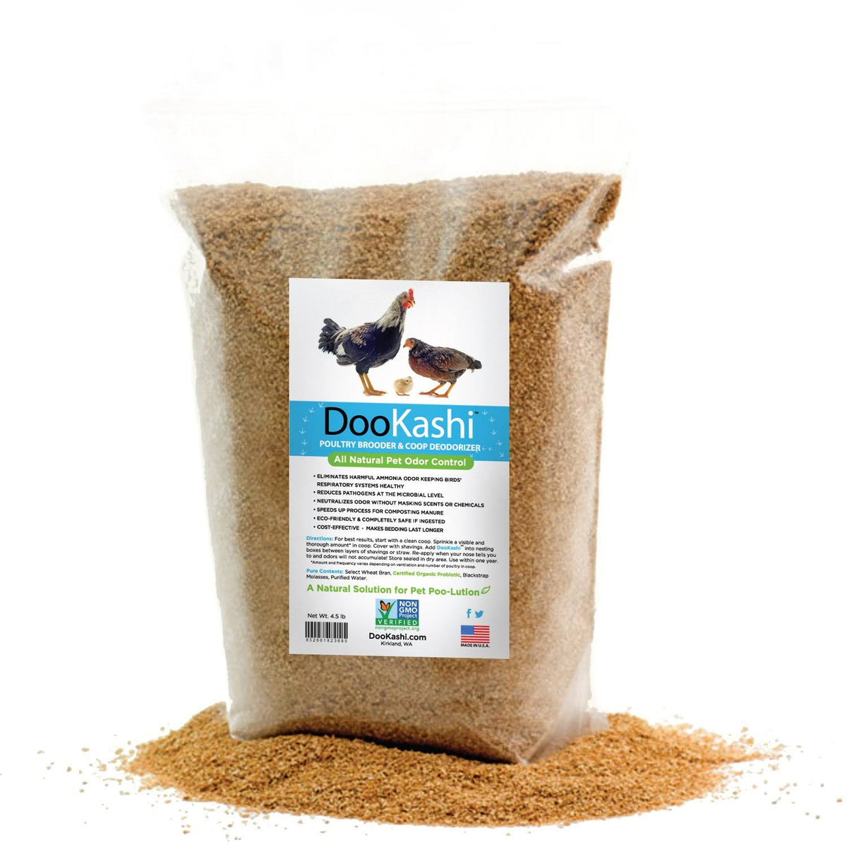 4.5 lb Poultry Coop Odor Eliminator & Compost Accelerator W370
