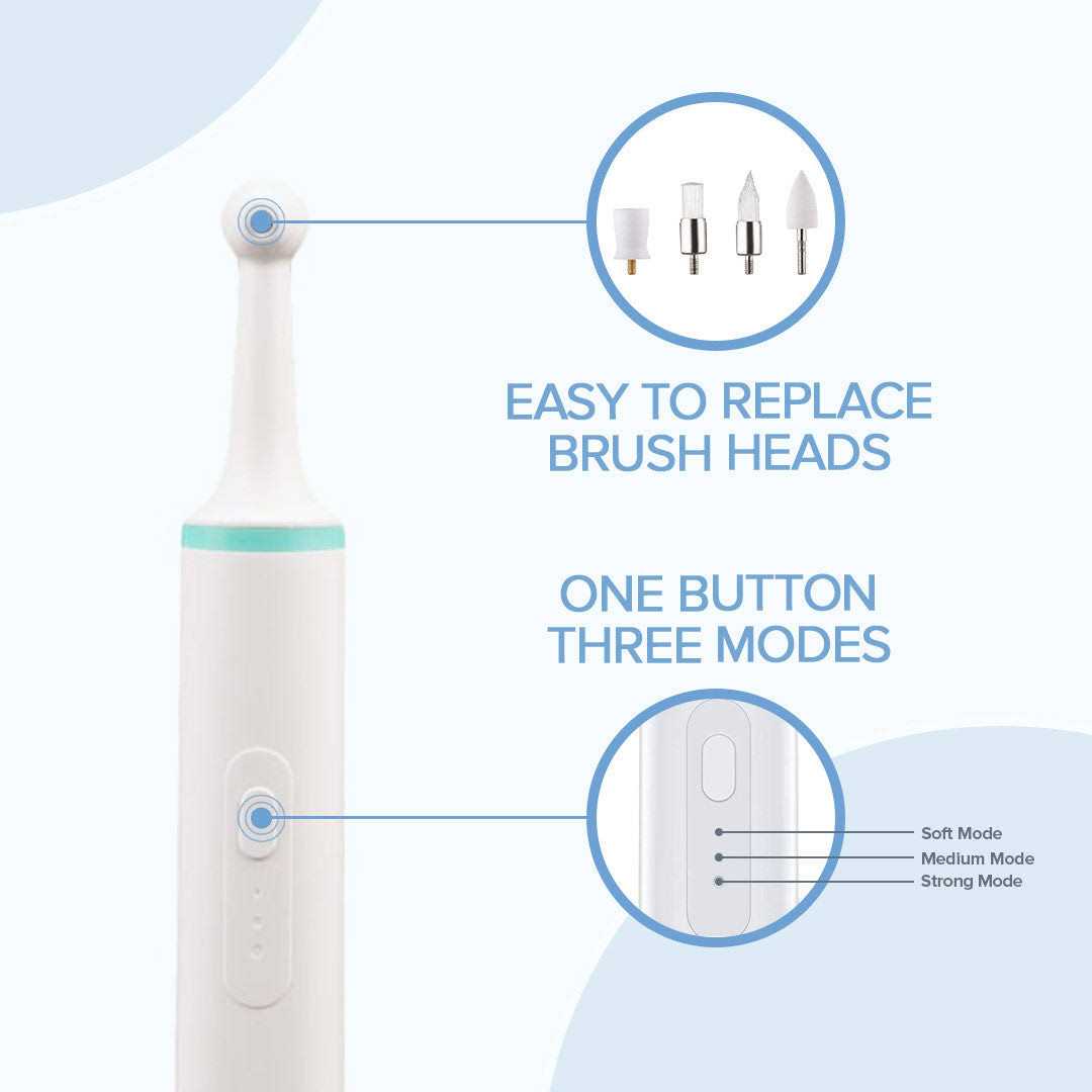 Electric Toothbrush for Dogs with Brush Heads B59386