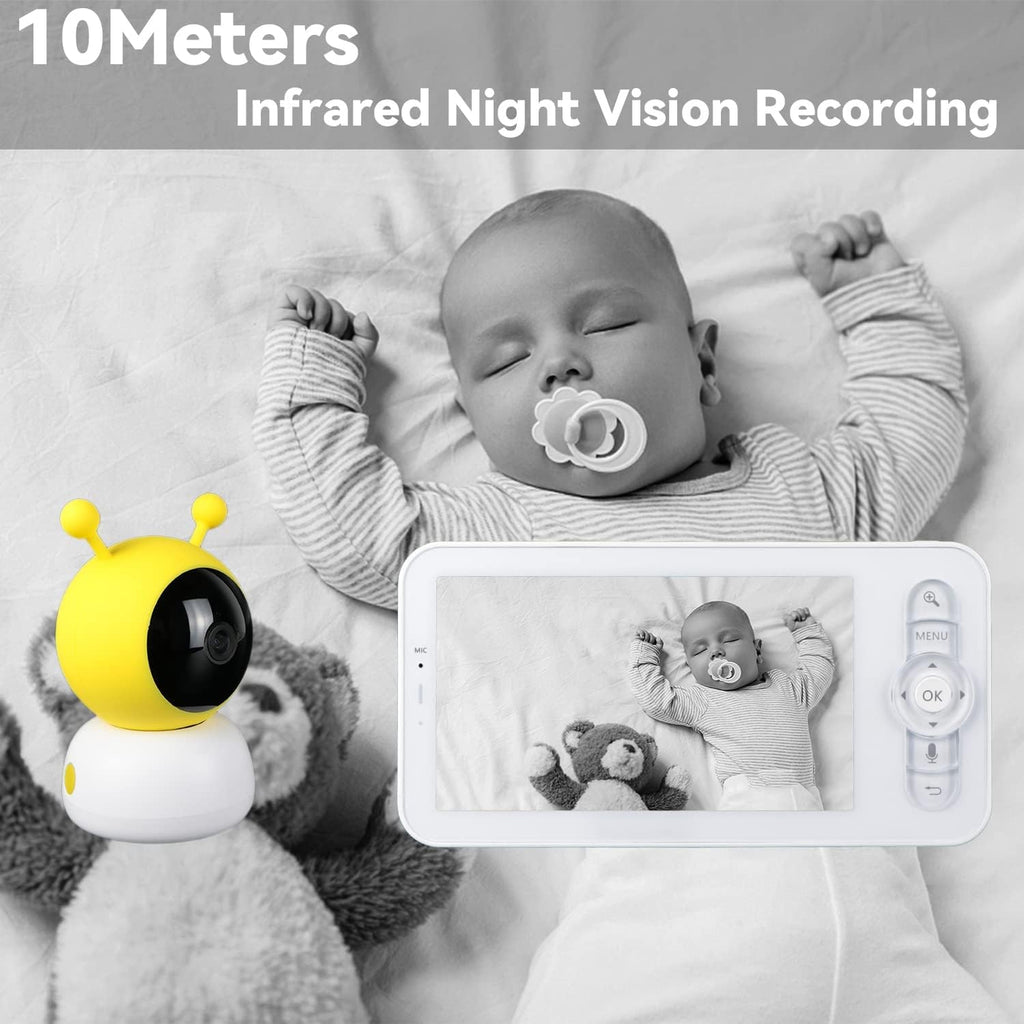 1080p WiFi Baby Monitor with App and Screen Z3040