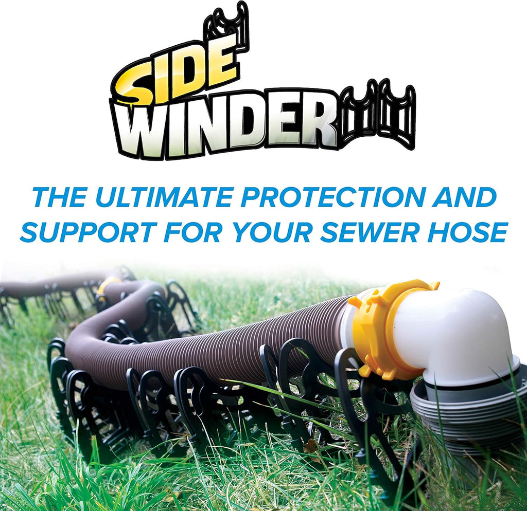 Black 30 ft Plastic Sewer Hose Support U25904