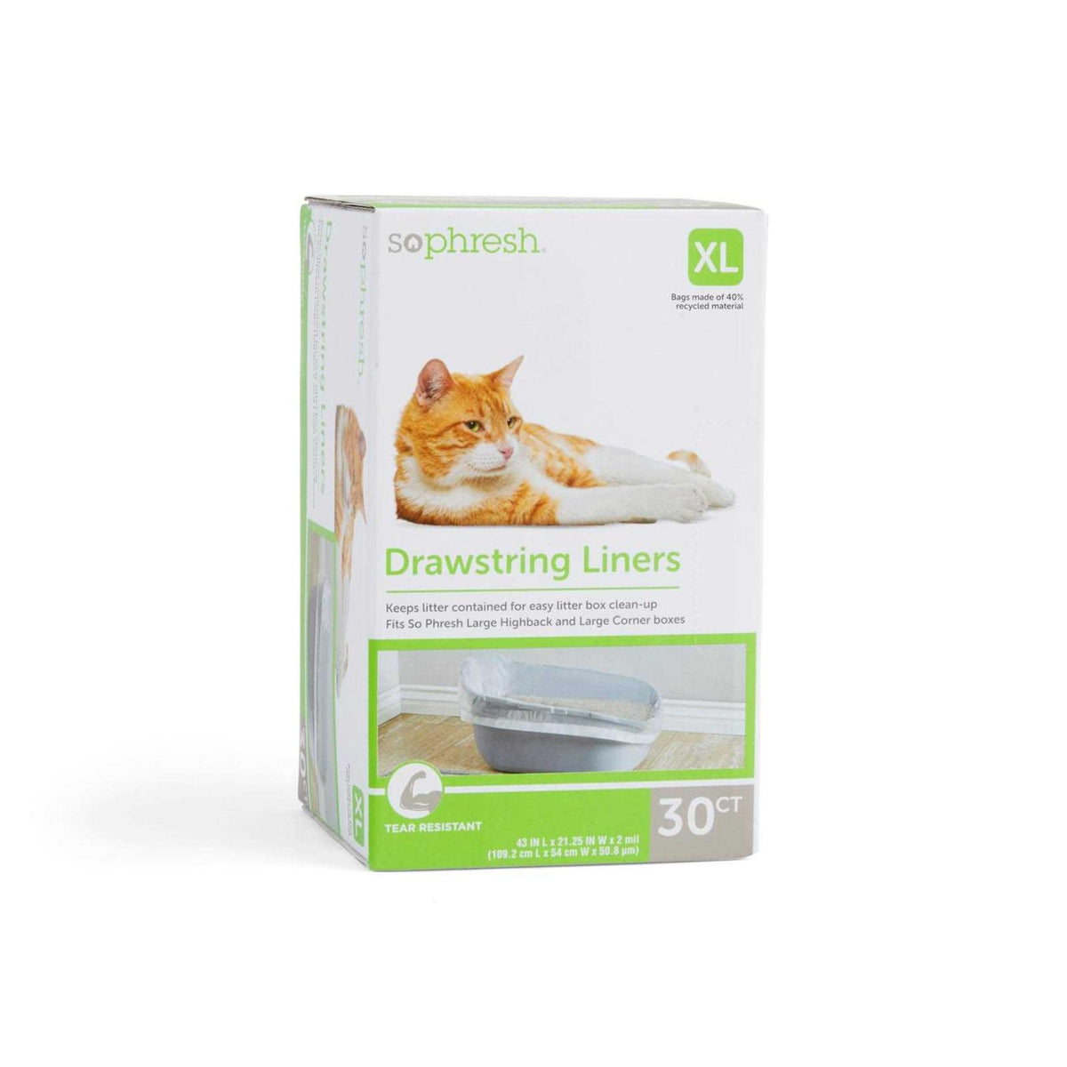 Drawstring Liners for Highback Boxes P2140