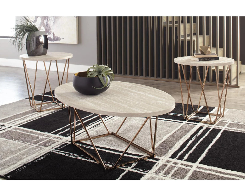 Two-tone Table (Set of 3) E559850