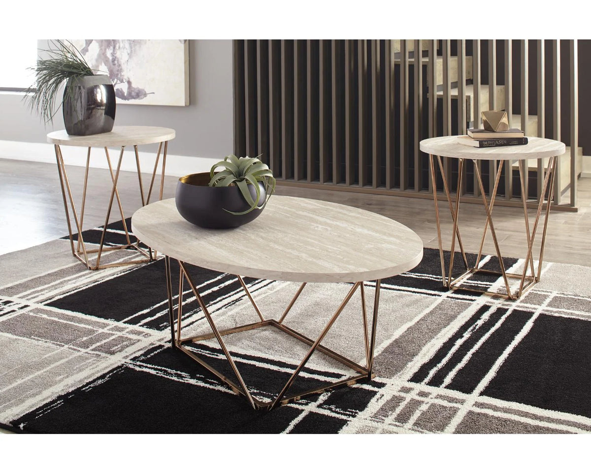 Two-tone Table (Set of 3) E559850