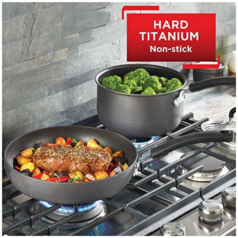 3 Piece Non-Stick Hard Anodized Cookware Set D886943