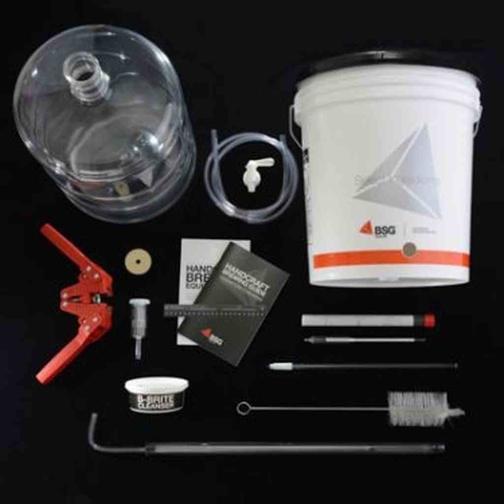 6g Plastic Carboy Home Brewing Equipment Kit Q380