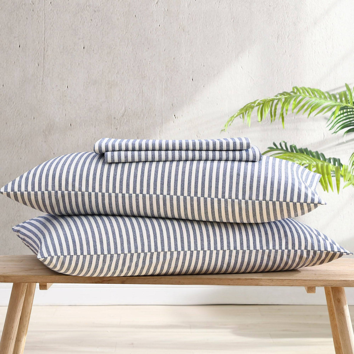 Beige Percale Sheet Set, Twin K891779