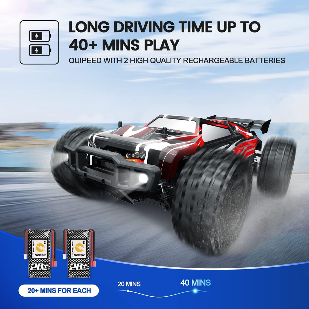 1:10 Scale 4WD Off Road RC Monster Truck with 2 Battery Z7224