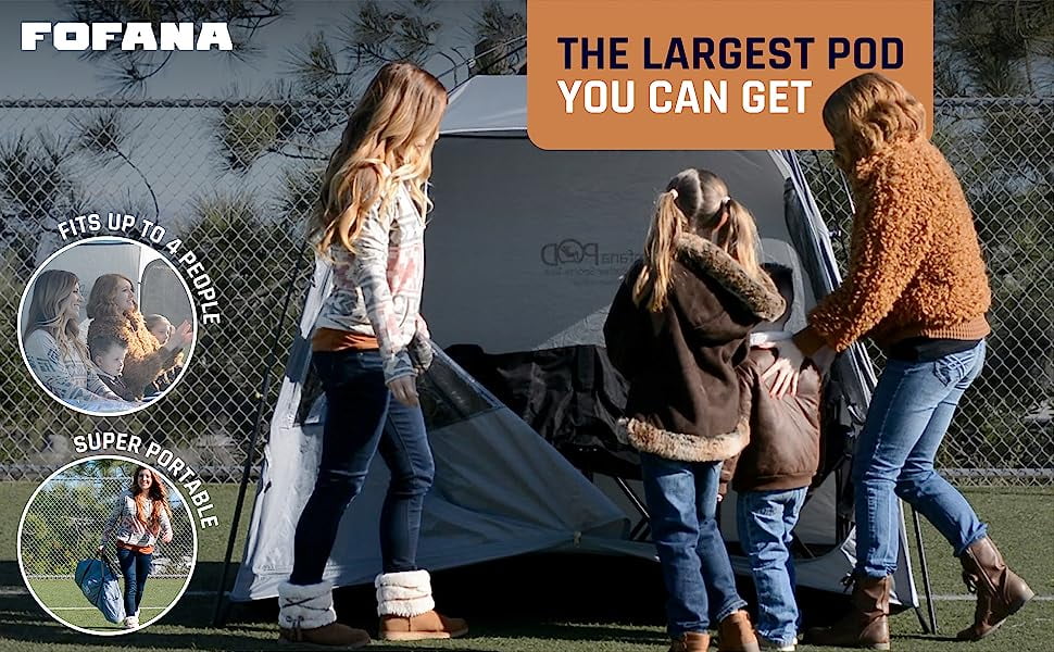 All Weather Pop up Sports Tent for up to 4 People X107611
