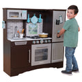 Espresso Wooden Kitchen with 4 Accessories U6764