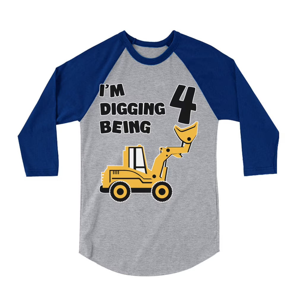 Construction Themed Birthday Tee G42581