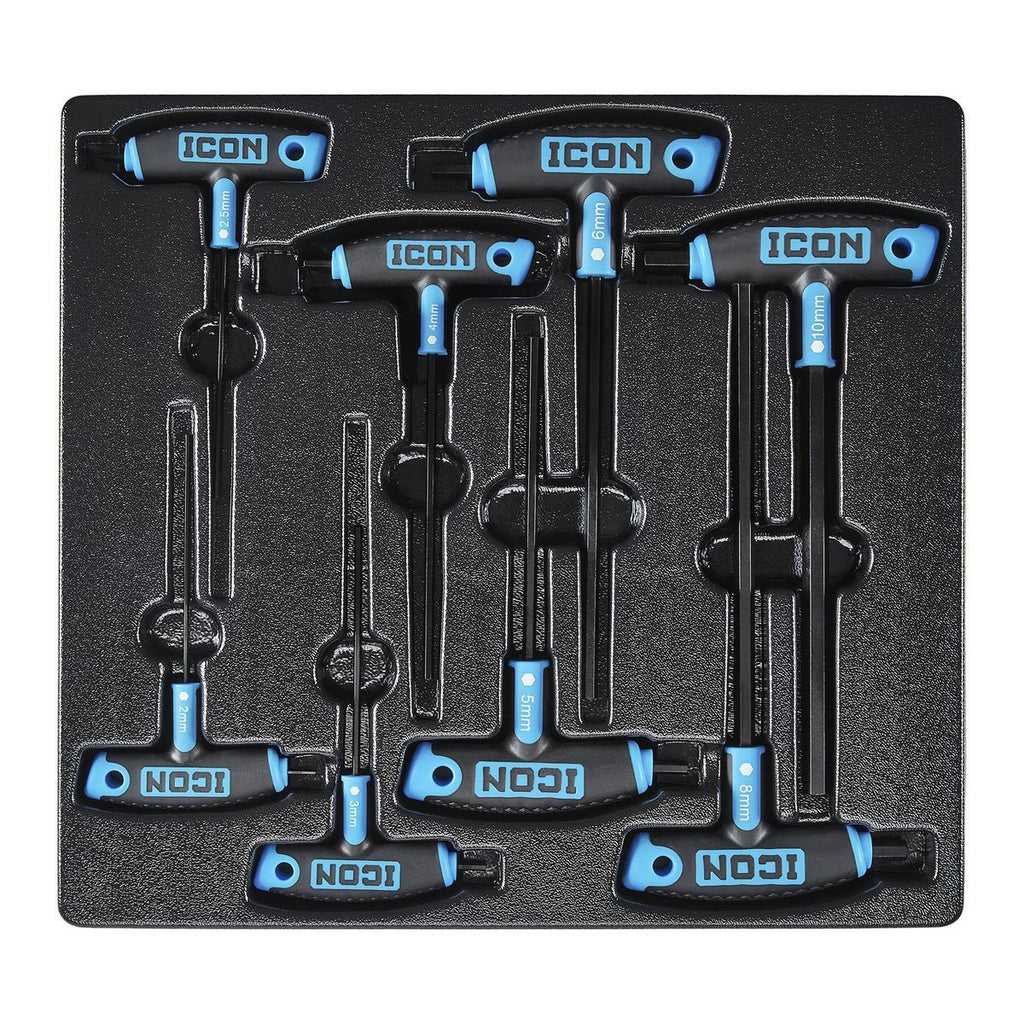 8 Piece T-Handle Hex Key Set N827