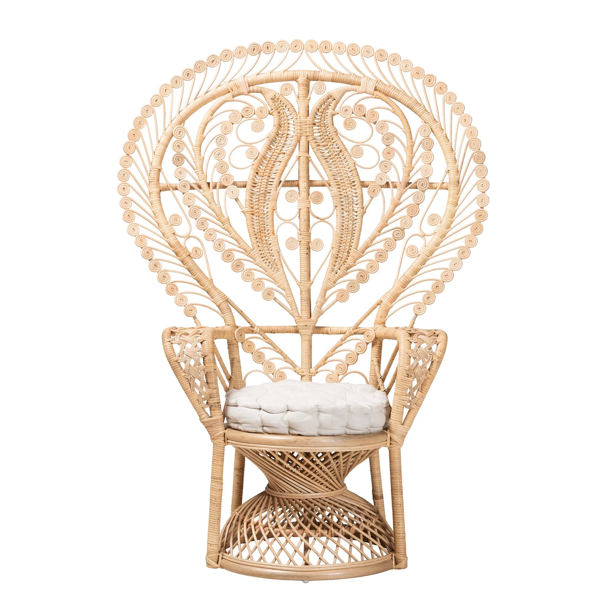 Natural Brown Rattan Chair X534