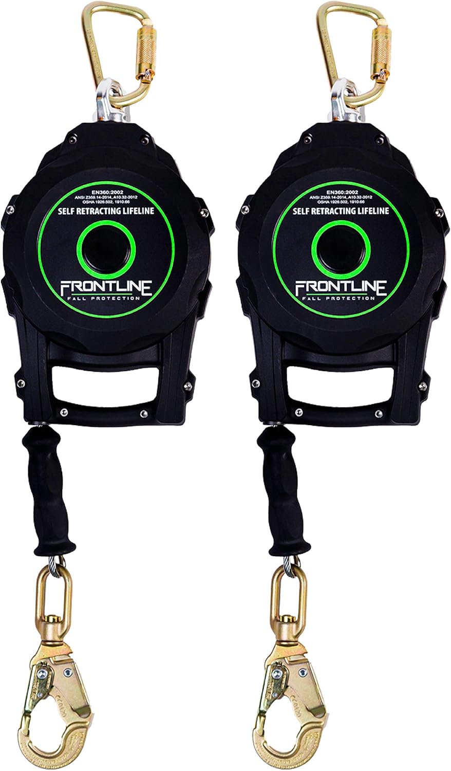 50ft Galvanized Steel Retractable Lifeline S744382
