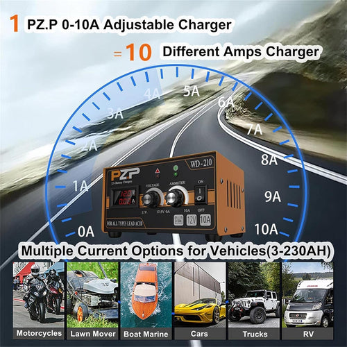 12v Automatic Battery Charger and Maintainer L7953