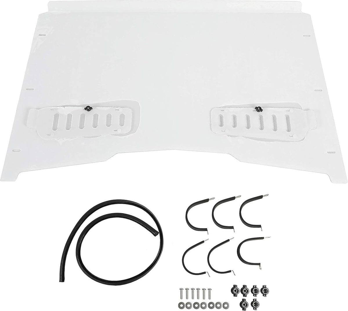 Clear Front Vented Windshield Y29819