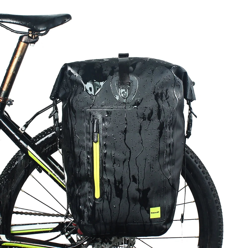 25L Waterproof Bike Rear Rack Pannier Bag U55099