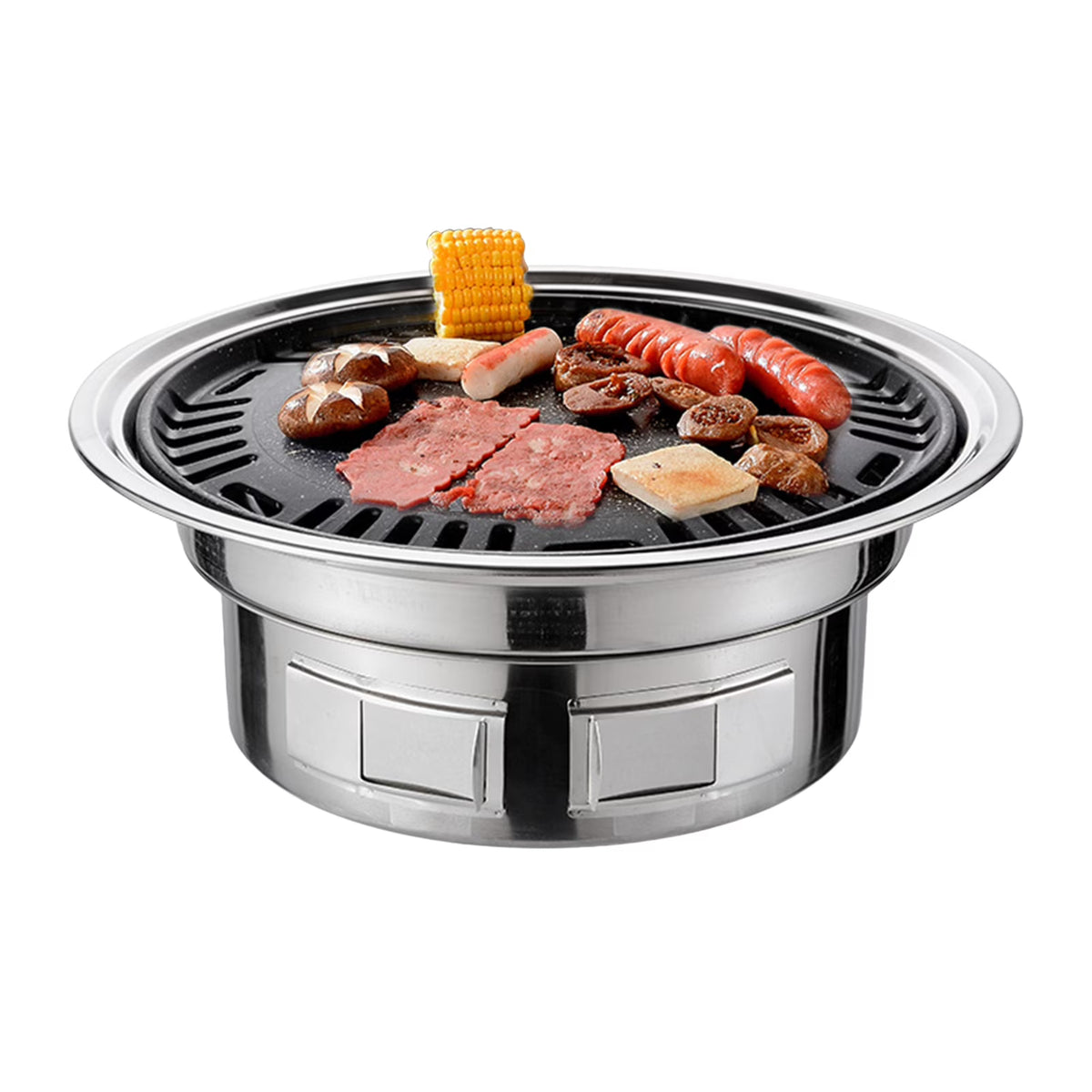 Korean BBQ Tabletop Charcoal Grill 13 Inch E136497