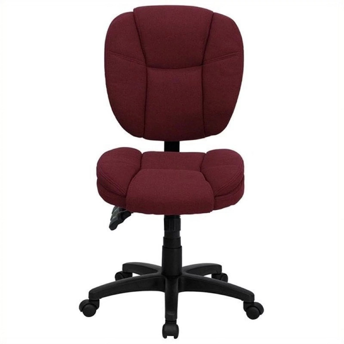 Burgundy Ergonomic Task Office Chair Q144
