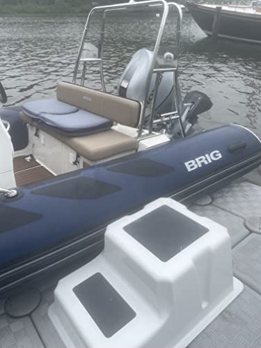 Boat Boarding Steps, Heavy Duty, Non-Skid Grip, 35" x 24" x 17" M1822