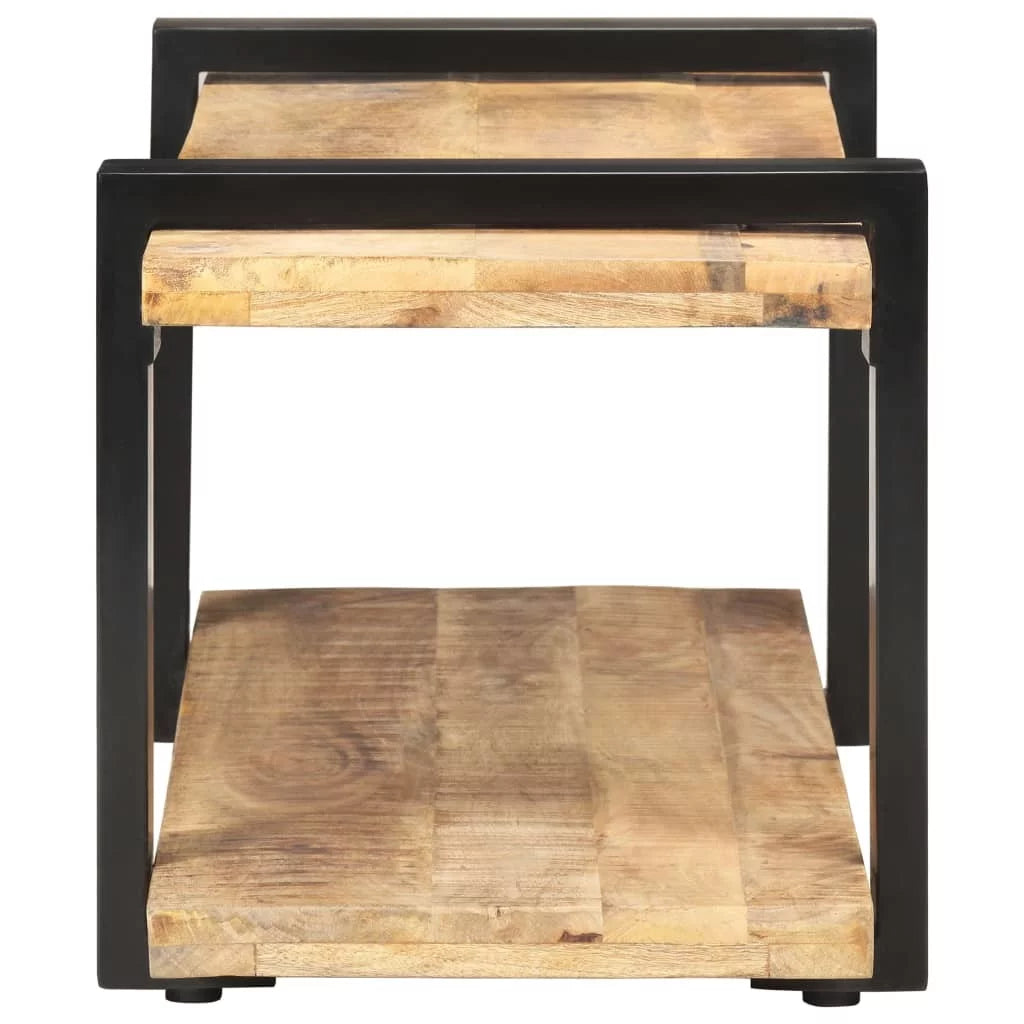 TV Cabinet Rough Mango Wood I47689