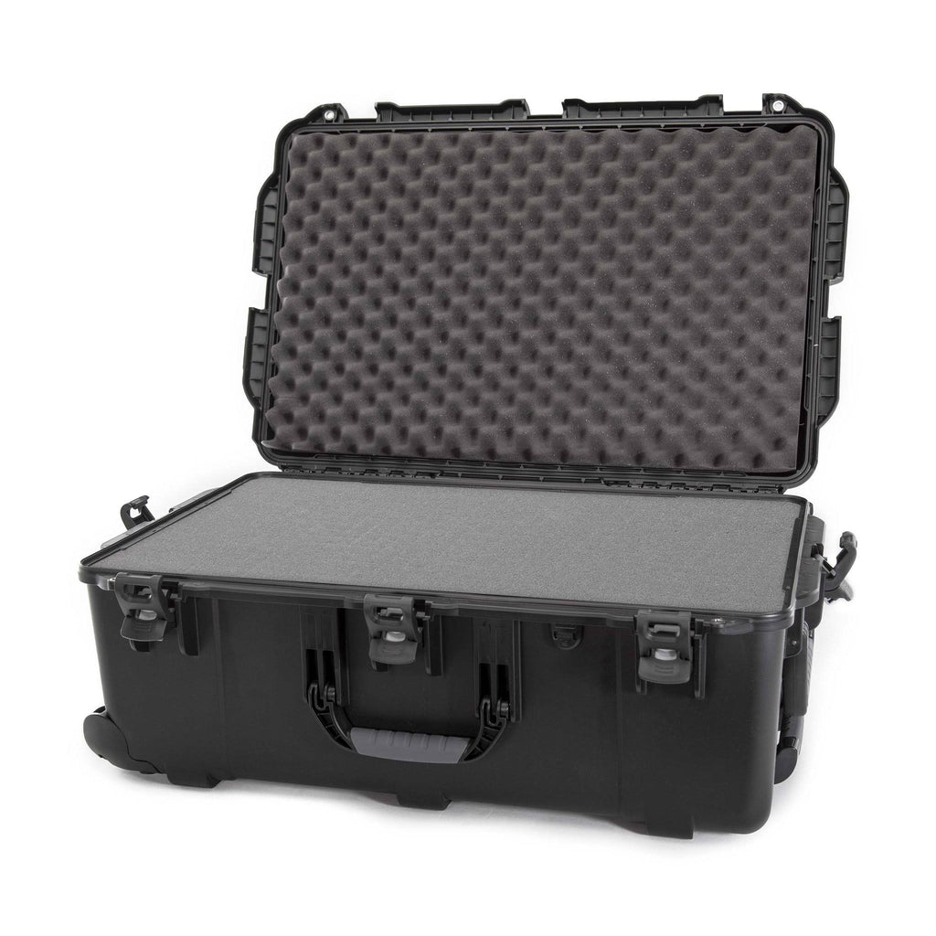Black Waterproof Wheeled Hard Case with Foam Insert G511780