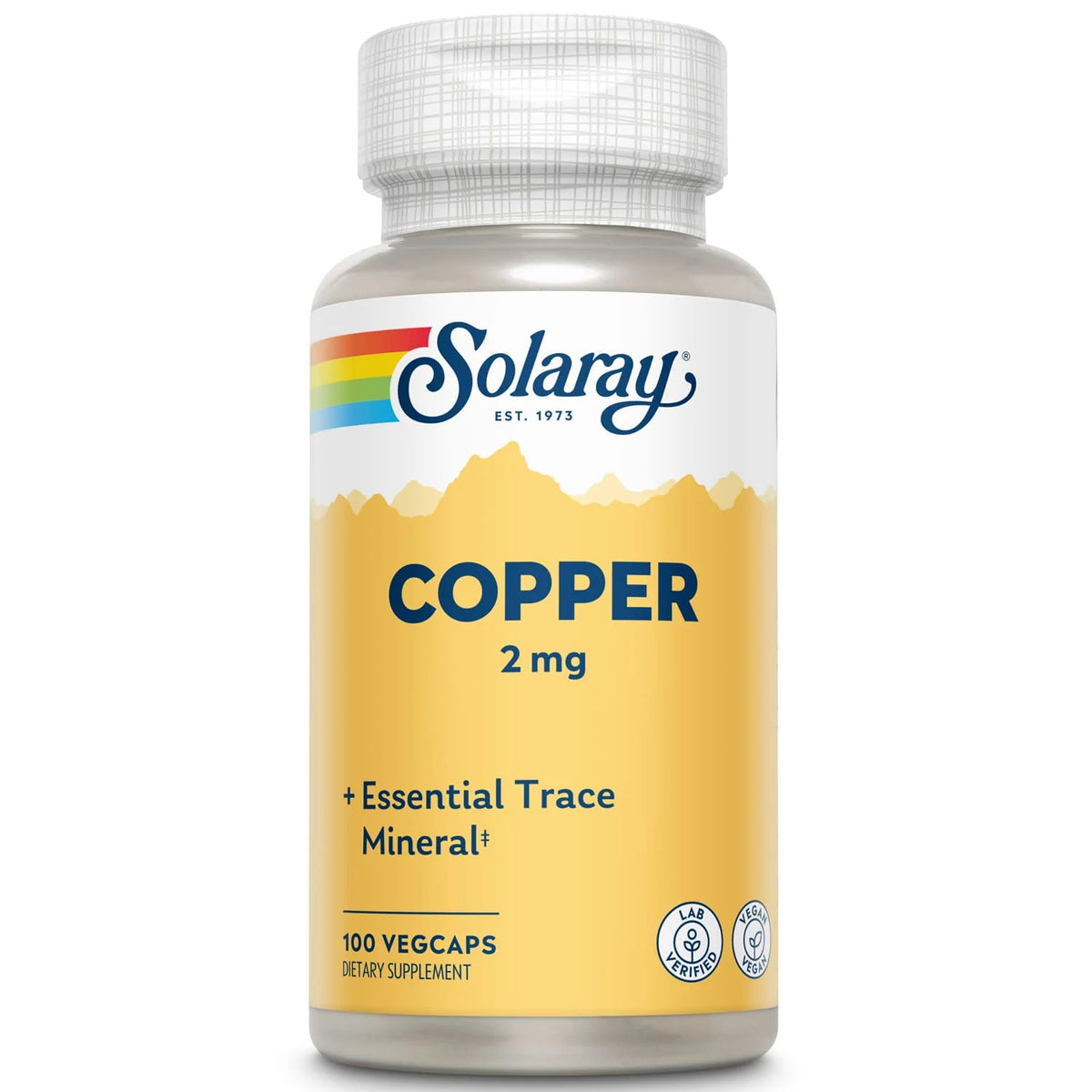 Copper 2 mg 100 VegCaps F25862
