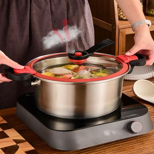 Stainless Steel 7.5L Stove Top Pressure Cooker W485