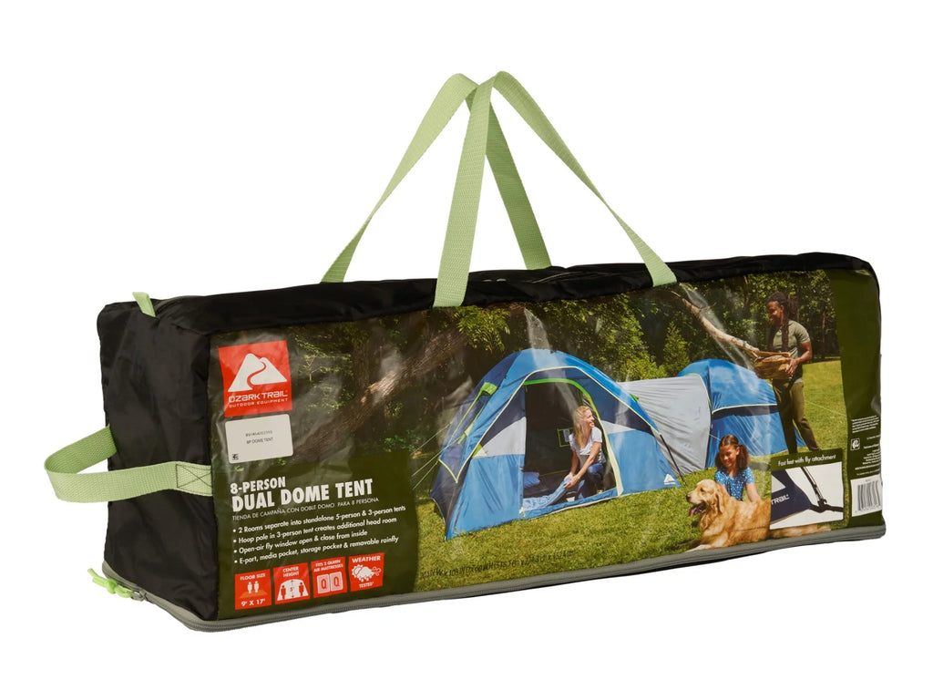 8 Person Dual Dome Tent T55773