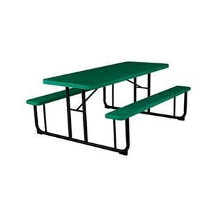 Blow-Molded Plastic Picnic Table C80946