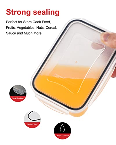 32 Piece Plastic Food Storage Container with Lids Z350