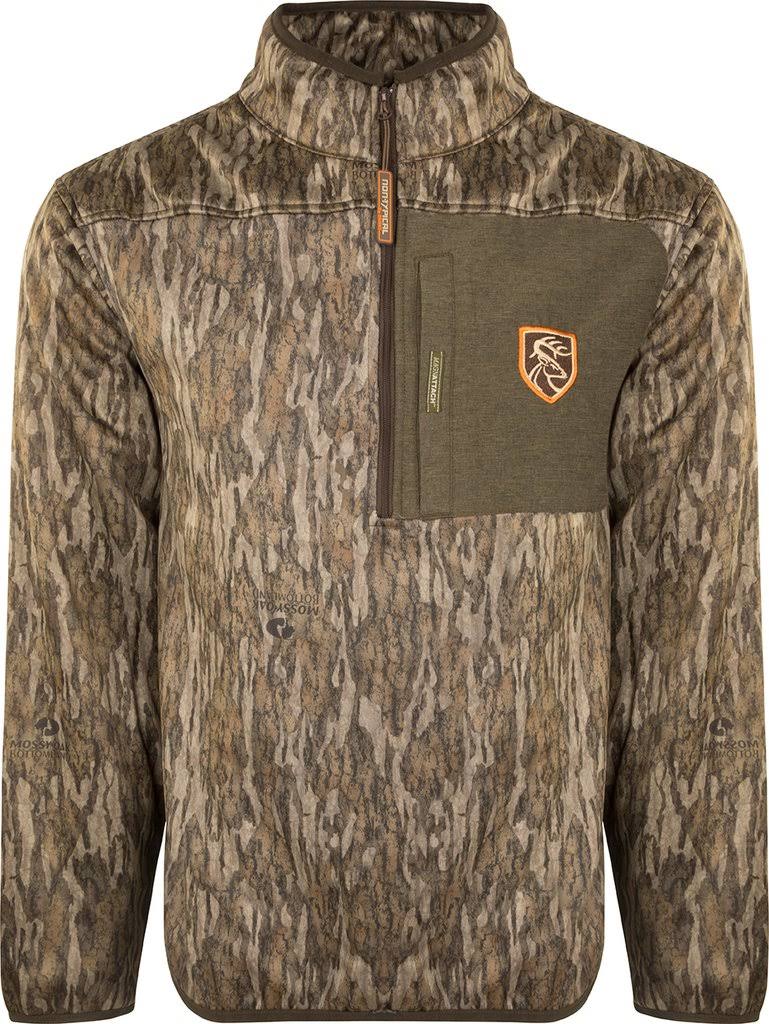 Youth 1/4-Zip Mossy Oak Bottomland L59418