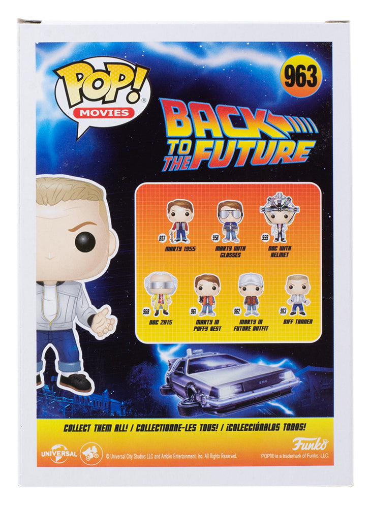 Signed Biff Tannen Funko Pop Q3514